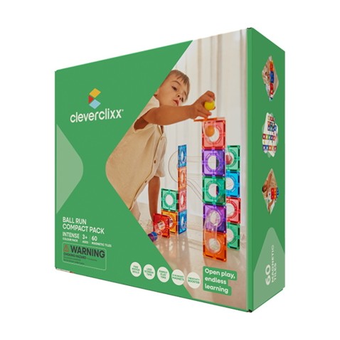 Cleverclixx – Guľôčková dráha Compact Pack Intense – 60 ks