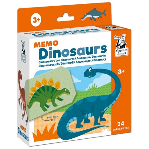 Captain Smart - Pexeso - dinosaury