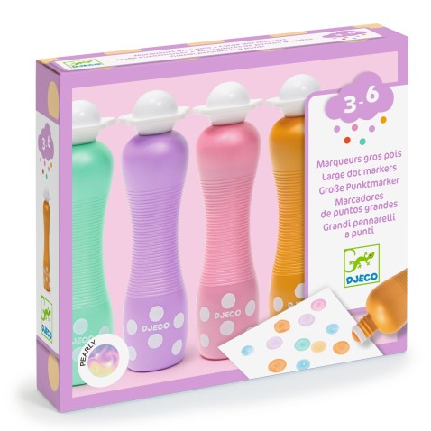 Ergonomické detské fixky - perleťové - 4 ks