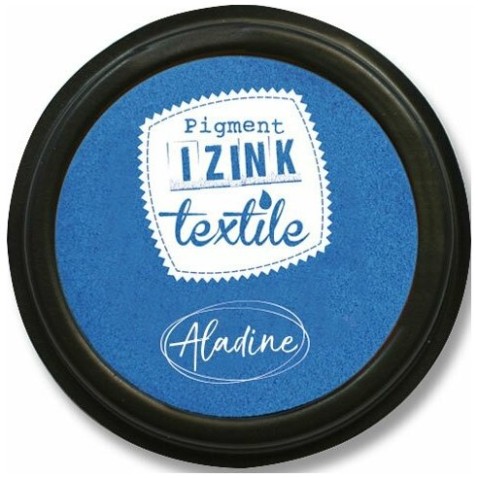 Pečiatkovací vankúšik Izink Textile modrá