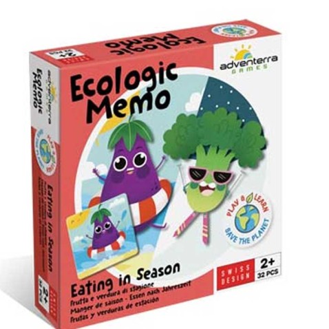 Ekologická hra pexeso Sezónne potraviny