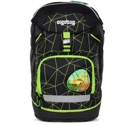 Ruksak do školy Ergobag Prime Fluo Race