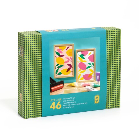 Atelier 46 – Gélová tlač pre tínedžerov aj dospelých – citrus