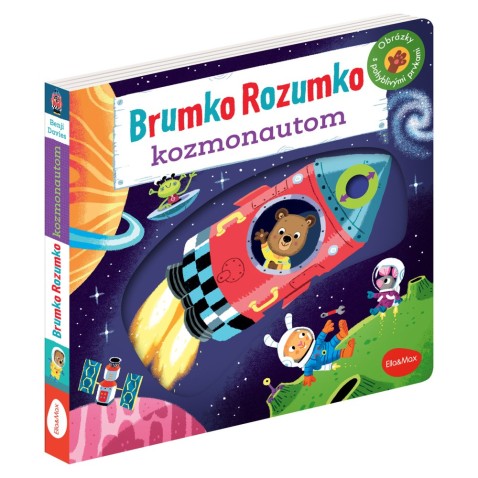 BRUMKO ROZUMKO KOZMONAUTOM – Obrázky s pohyblivými prvkami