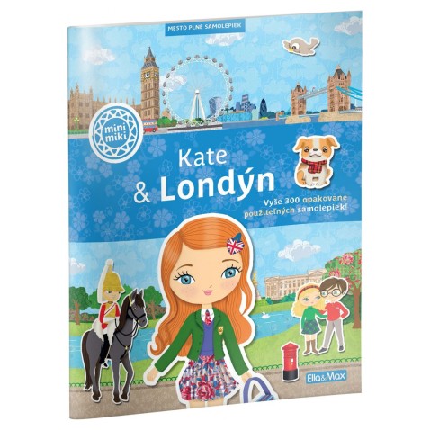KATE & LONDÝN – Mesto plné samolepiek