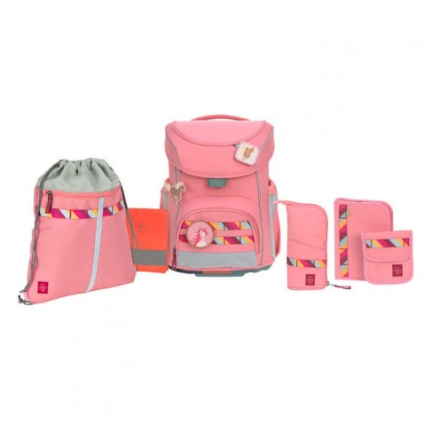 Školská 7-dielna súprava Lässig – Slim Unique Pink