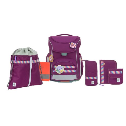 Školská 7-dielna súprava Lässig – Slim Unique Lilac