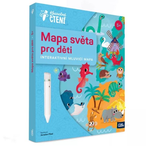 ALBI Kúzelné čítanie Mapa sveta pre deti