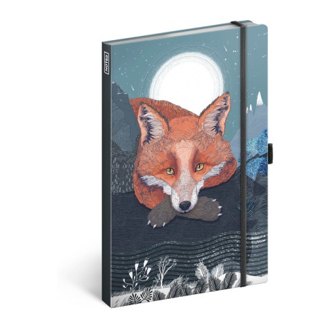 NOTIQUE Zápisník Animalium – Lucie Jenčíková, linajkovaný, 13 x 21 cm
