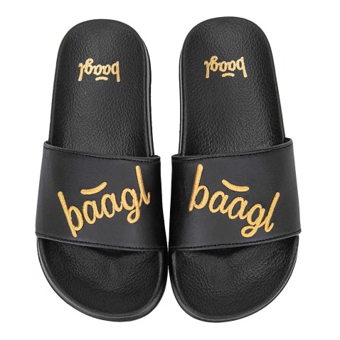 Šľapky BAAGL Logo Gold veľ. 34