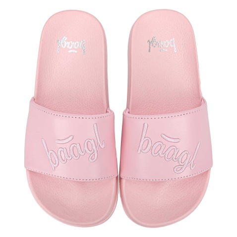 Šľapky BAAGL Logo Pink veľ. 37