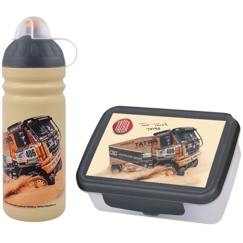 SET TATRA Dakar Zdravá desiata + zdravá fľaša + krytka