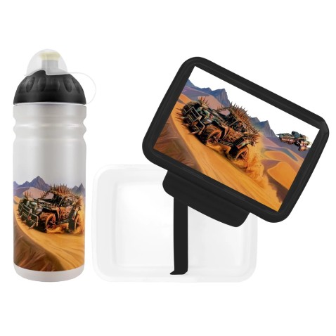 Set Zdravá fľaša 0,7 l a Zdravá desiata – Buggy