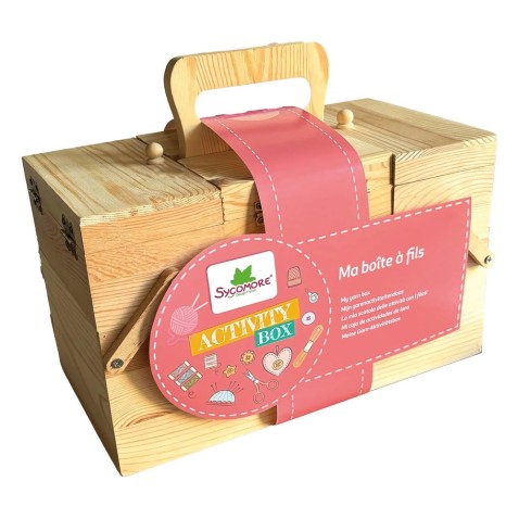 Activity Box – pletenie a šitie