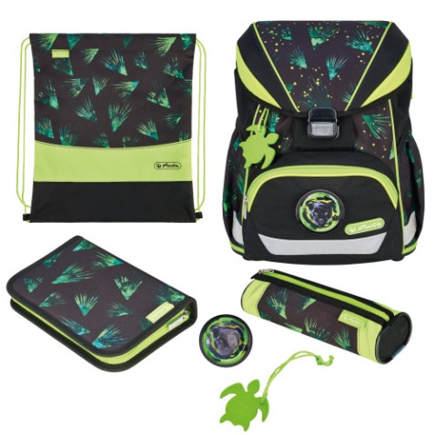 Aktovka Herlitz UltraLight XL Jungle 4d. set