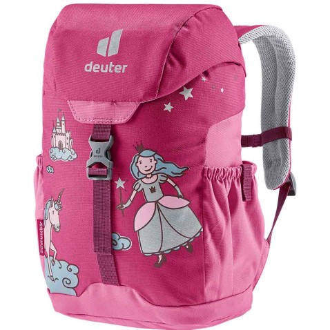 Detský batoh Deuter 8l Schmusebär ruby hotpink