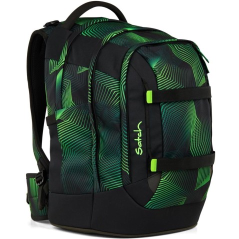 Školský batoh pre chlapcov Satch Siesmic Green