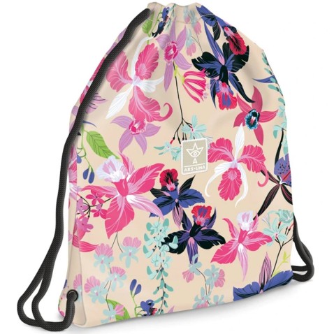 Vrecko na prezúvky Ars Una Beach Flowers teen