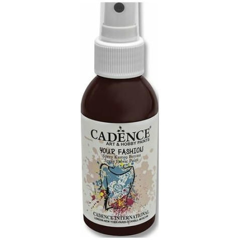 Farby na textil Cadence Your Fashion vinová 100ml sprej