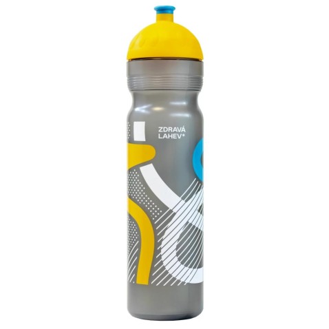 Zdravá fľaša do školy SPORT ELEMENT žltá 1,0l