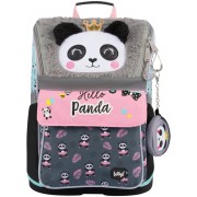 Školská taška BAAGL Zippy Panda a desiatový box zadarmo