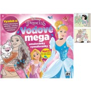 Vodové mega omaľovánky Maľuj vodou! Disney Princezny