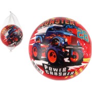 Lopta Super cars monster truck nafúknutý 14cm