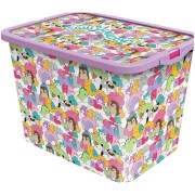 Squishmallows STOR úložný box s vekom - 23 L