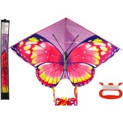 Drak lietajúci motýľ nylon v látkovom sáčku