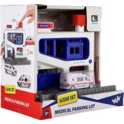 Parkovacia garáž + auto ambulancia