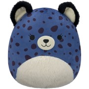 SQUISHMALLOWS Modrý gepard s chlpatým bruškom - Spotts, 30 cm