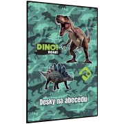 Dosky na abecedu Dino