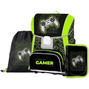 Školská taška PREMIUM Gamer, 3dielny set