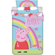 Obliečky Peppa Pig Dúha