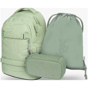 Batoh na notebook Baagl Skate max Mentol 3 dielny SET