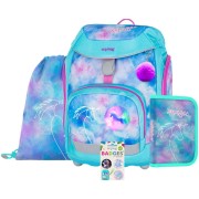 Školská taška OXY Sherpy Unicorn, 4dielny set