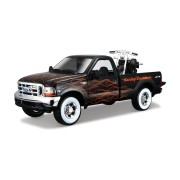 Maisto - Harley-Davidson Custom, 1999 Ford F-350 Super Duty Pickup , 1:24