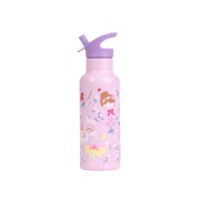 A Little Lovely Company – nerezová fľaša na pitie, 500 ml – princezné