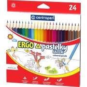 Trojhranné pastelky Centropen – 12 ks