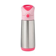 Termoska na pitie so slamkou 500 ml - flamingo fizz