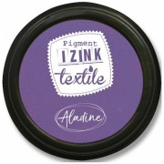 Pečiatkovací vankúšik Izink Textile fialová