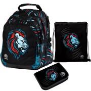 Školský batoh Ulitaa Klasik Lev – 3-dielny set