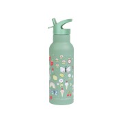 A Little Lovely Company - antikorová fľaša na pitie, 500 ml - radosť