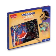Súprava Maped Creativ Vyškrabávacie obrázky – Lesné zvieratká