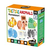 HEADU: Montessori - Dotykové puzzle - Zvieratká
