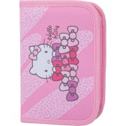 Školský peračník jednoposchodový BAAGL Hello Kitty Sweet Leopard