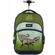 Školská taška na kolieskach Street Dinosaur