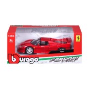 Bburago - RACE+PLAY,  Ferrari F50, červená, 1:24