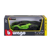 Bburago - RACE, Lamborghini Essenza SCV12, zelená metalíza-čierna, 1:24