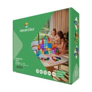 Cleverclixx – Magnetická stavebnica Inventive súprava Intense – 110 ks